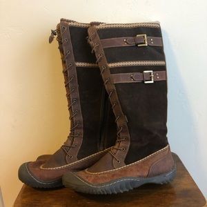 Jambu Celica knee-high leather boots